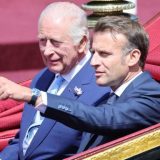 Francuski predsednički par u Velikoj Britaniji: Kočije, smotra i gala večera 6