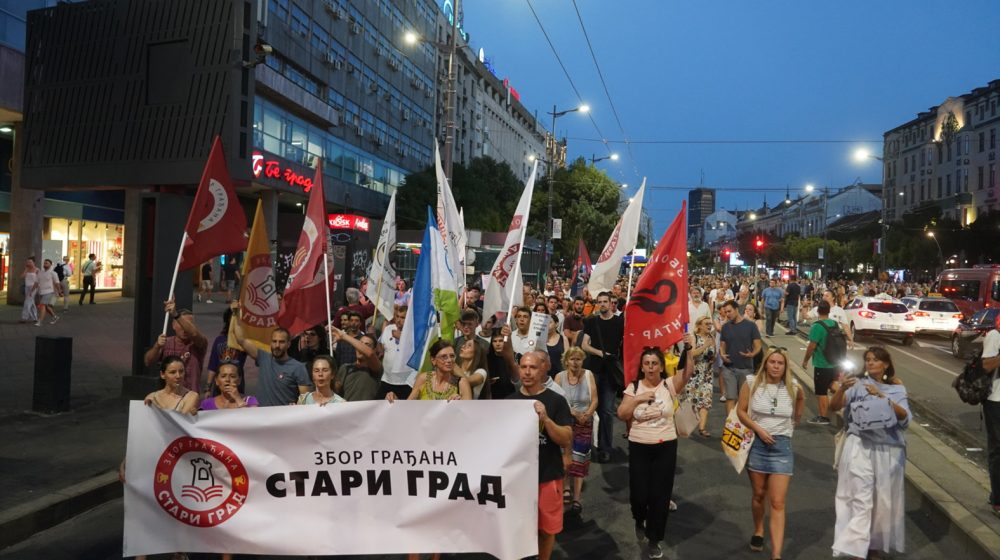 Zbor građana Stari grad: Sutra počinje serija procesa protiv učesnika zbora, koje je potpisala ista policijska službenica 1