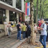 Aktivisti mreže "Beograd ostaje" protestovali ispred Agencije za prostorno planiranje 5