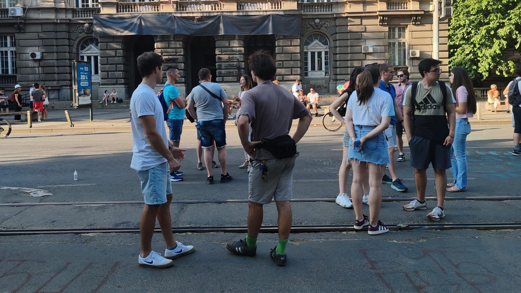 Blokada Bulevara kralja Aleksandra 5. jula