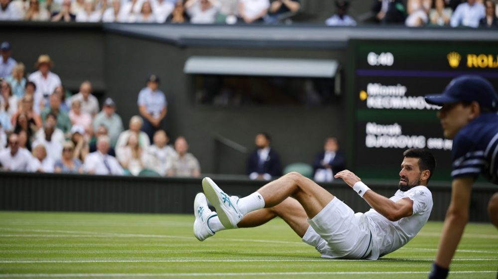 Đoković trenirao sa steznikom oko desne noge: Povreda ili predostrožnost pred meč sa De Minorom? (FOTO) 1