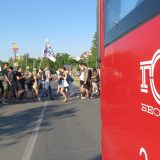 Počela blokada raskrsnice kod Mekdonaldsa na Vidikovcu 2