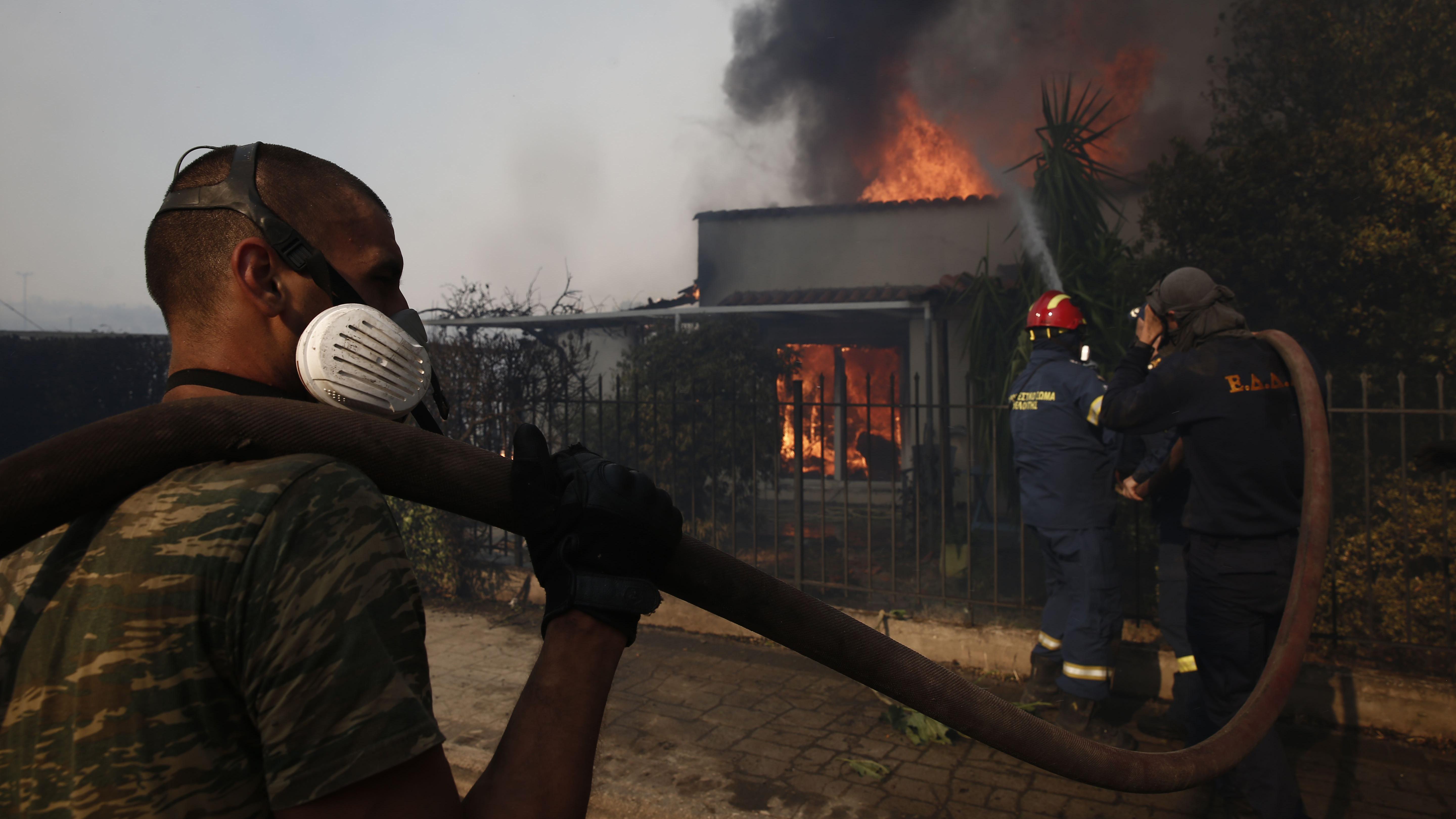 Borba sa požarima u Srbiji, Crnoj Gori i Grčkoj 2 požar, požari u grčkoj, požari u grčkoj