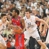 Milenko Tepić i Novica Veličković iz igračkih dana u KK Partizan