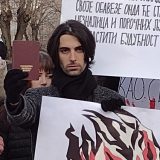 Tvoje kolege su uz tebe do kraja: Podrška studenata kragujevačkog Ekonomskog fakulteta u blokadi Luki Stevanoviću 14