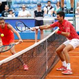 Olga Danilović i Novak Đoković