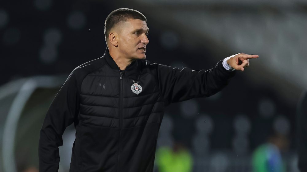 Srđan Blagojević, trener FK Partizan