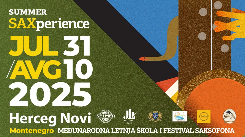 Svetski slavni saksofonisti Malanjino i Ferero na 10. festivalu i letnjoj školi Summer SAXperience u Herceg Novom 1