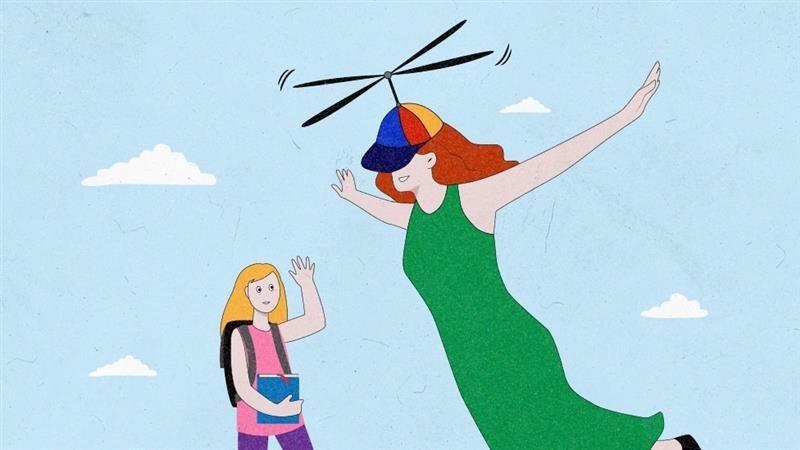 Šta je helikopter roditeljstvo i koje su dobre strane 1 Ilustracija, helikopter roditeljstvo