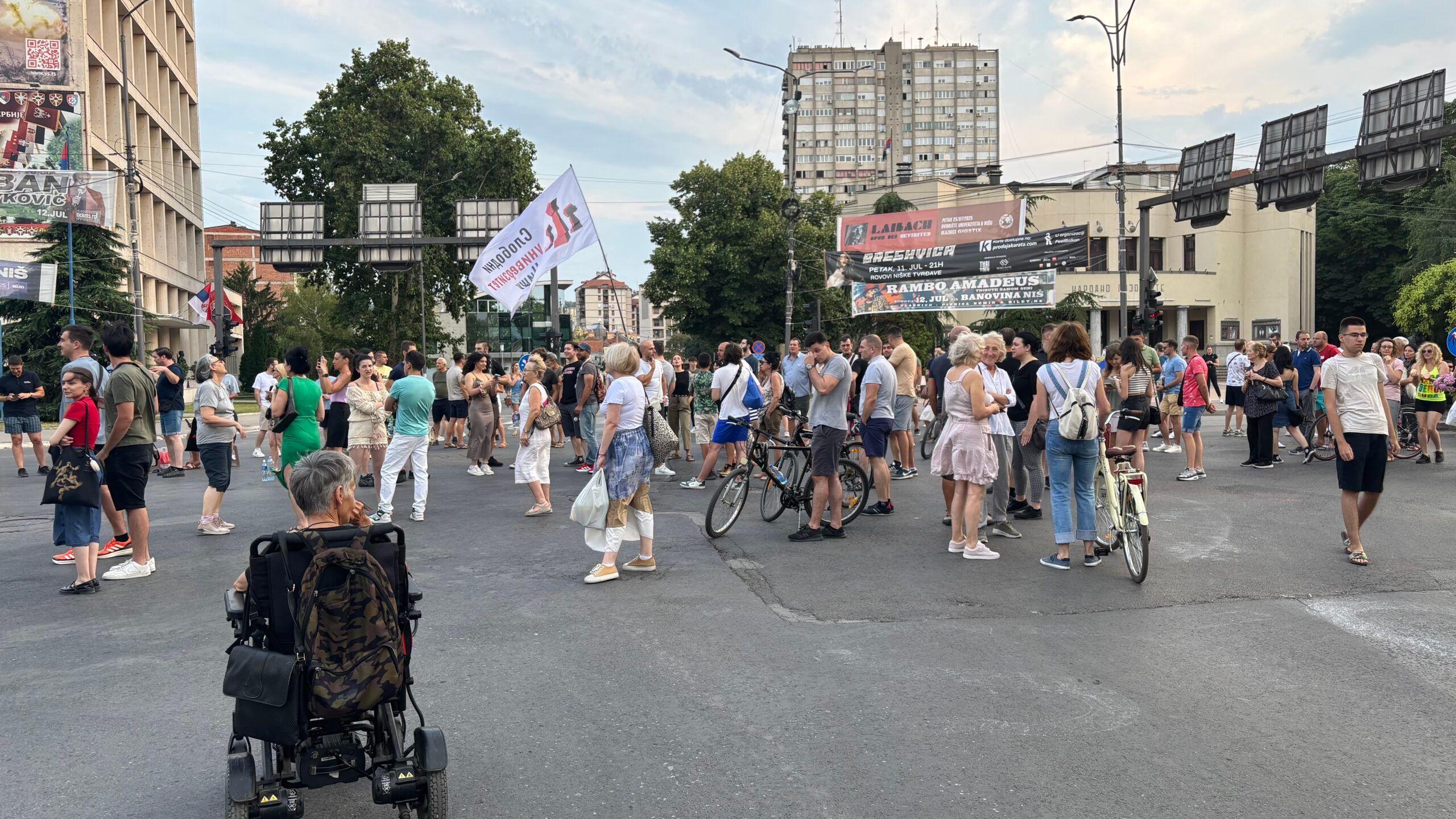 Blokada u Nišu 5. jula