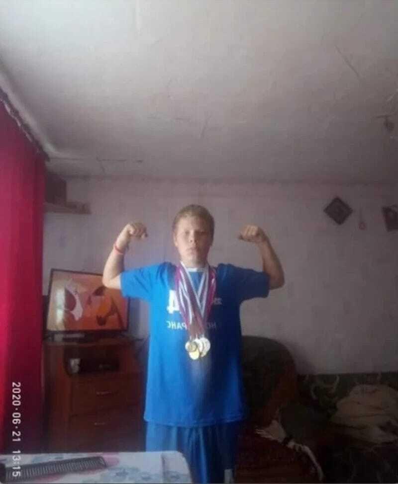 Vitalij Ivanov u detinjstvu 