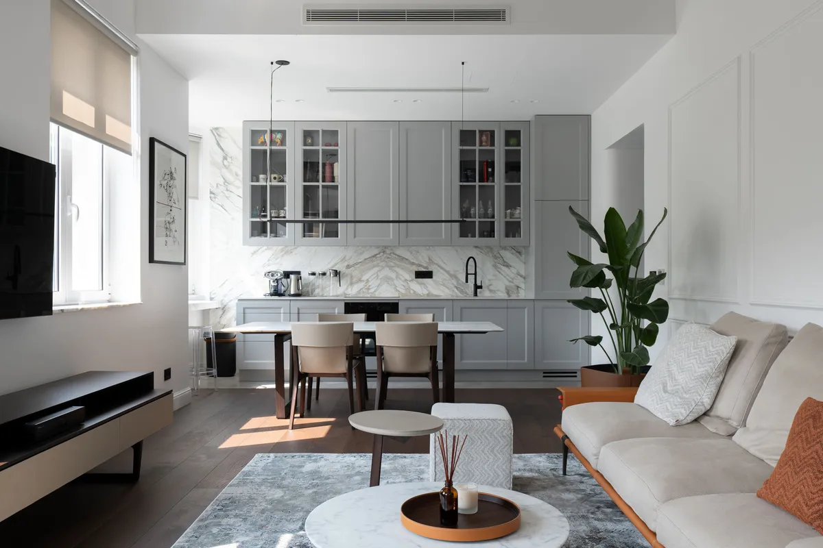 Savršen balans privatnog i urbanog: Enterijer ovog apartmana u srcu Beograda odiše mirom i elegancijom 1