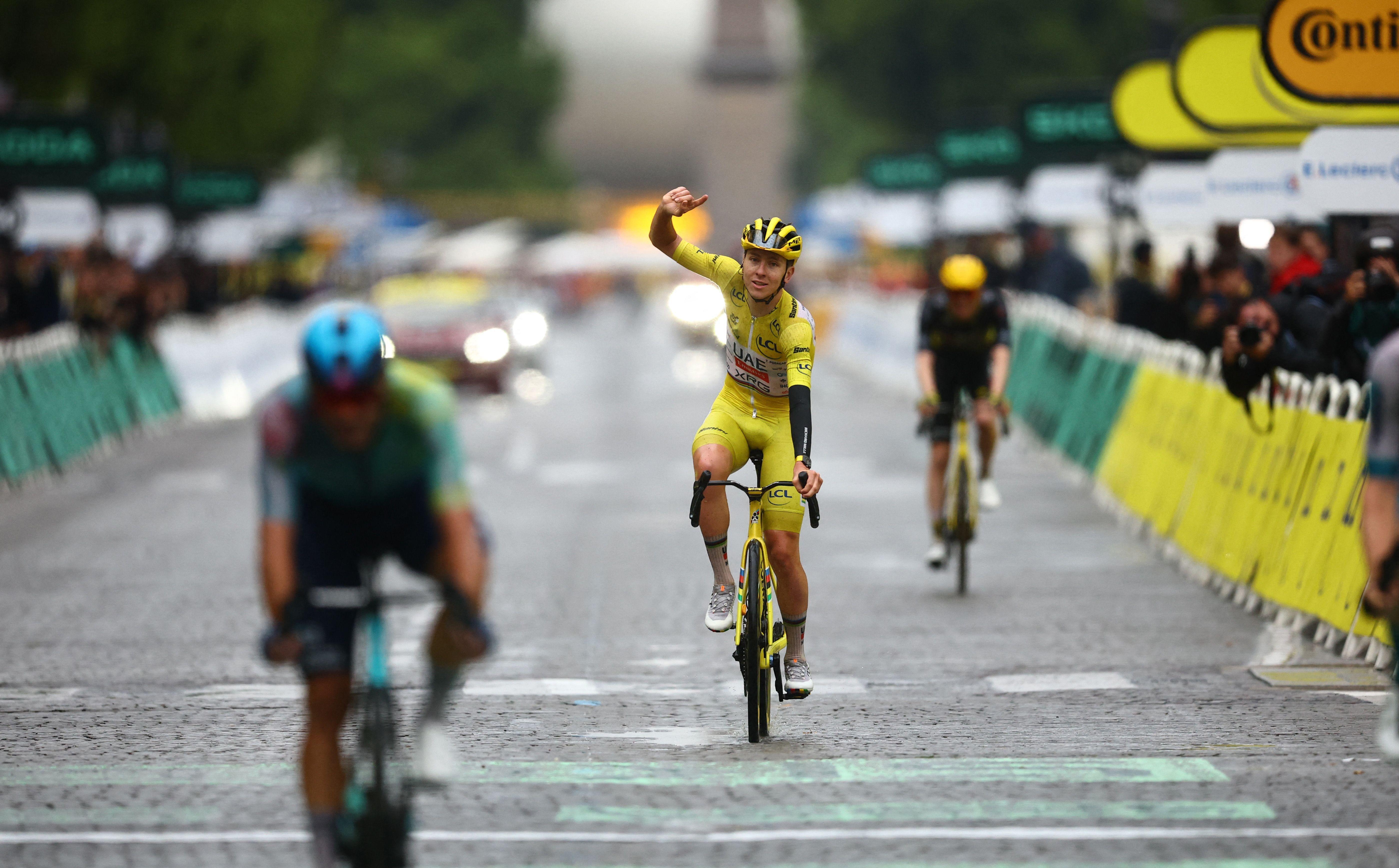 tadej pogačar, tur d frans