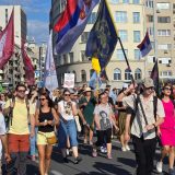 Protesti u Srbije uoči obeležavanja pada nadstrešnice u Novom Sadu 5