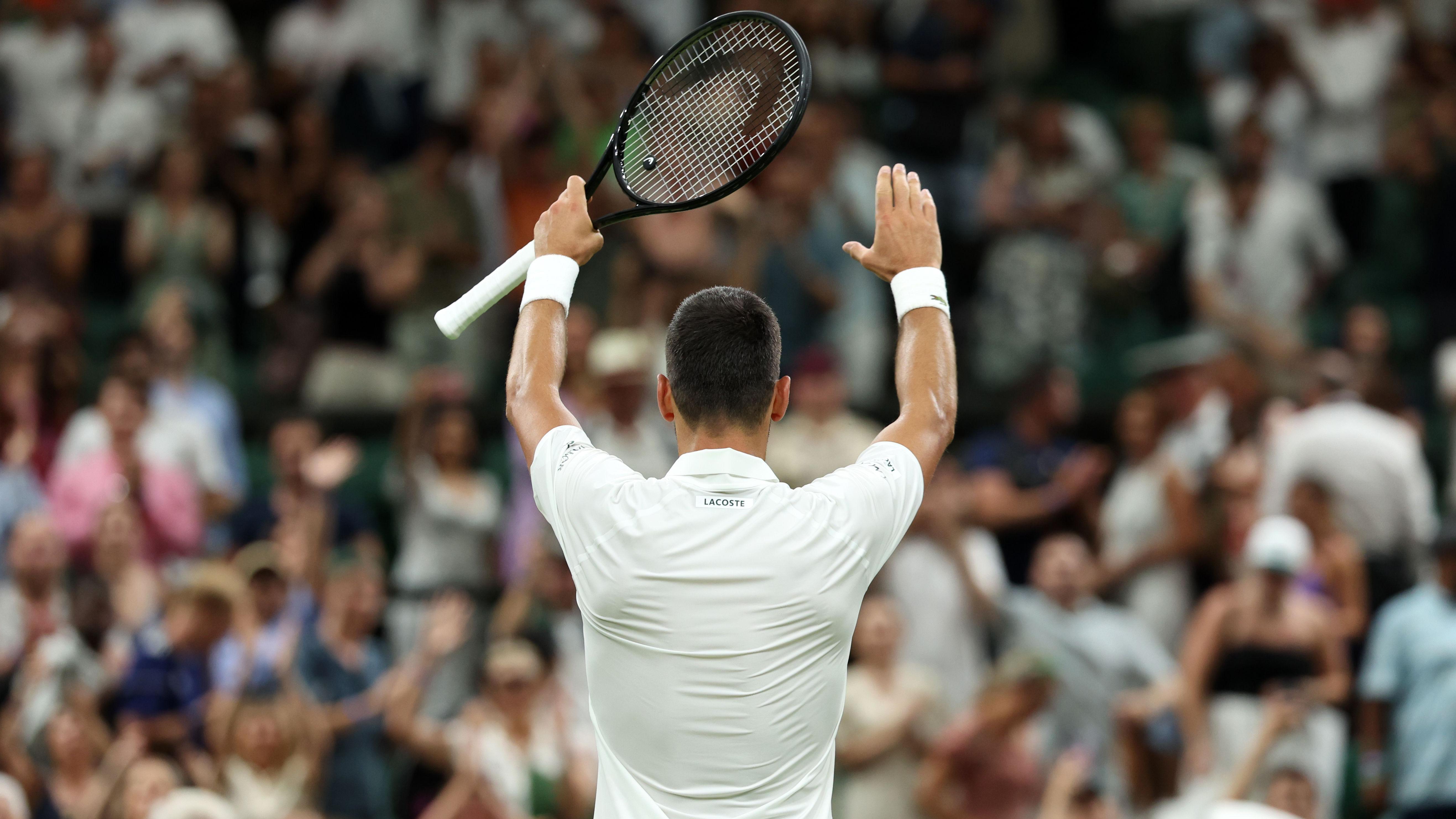 'Pump it up': Đoković 'pumpao' posle pobede u prvom kolu Vimbldona 3 Novak Đoković, Vimbldon