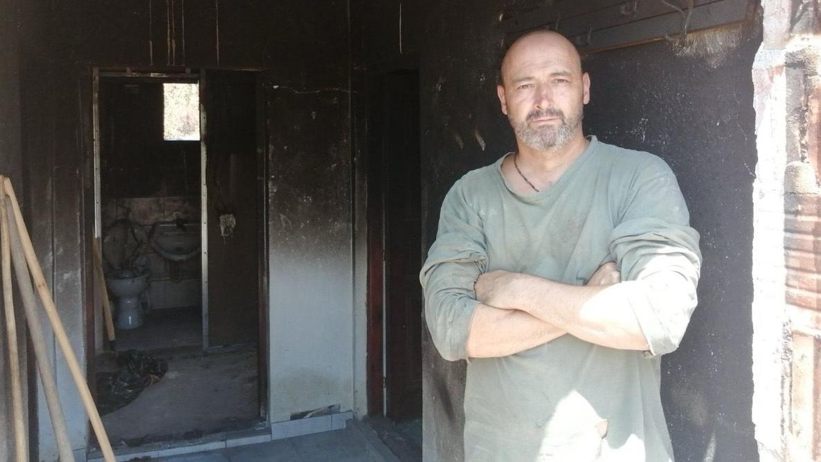 Požar ostavio pustoš: BBC u jednom od spaljenih sela na jugu Srbije 1 Aleksandar Milosavljević