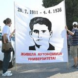 Protestna šetnja studenata Fakulteta dramskih umetnosti, blokade širom Srbije 4