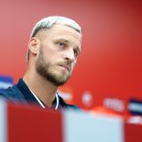 Marko Arnautović zaplakao na predstavljanju u Zvezdi zbog Siniše Mihajlovića: "Mislim da je ovo moja poslednja stanica karijere" 4