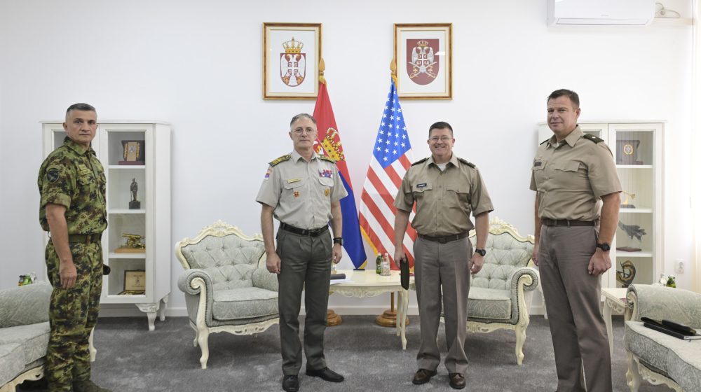 Načelnik Generalštaba sa delegacijom Oružanih snaga SAD o situaciji u regionu i na Kosovu 1