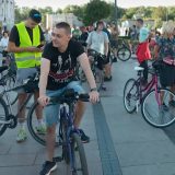 Biciklisti blokirali ulice u Nišu