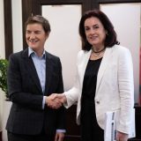 Ana Brnabić, Maria Telalian, autor-Peđa Vučković