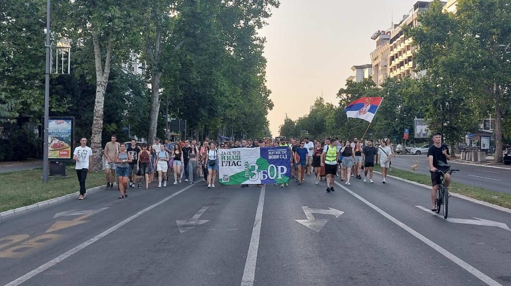 Zvanično otvorena manifestacija "Kampus - zona slobode" u Novom Sadu 1