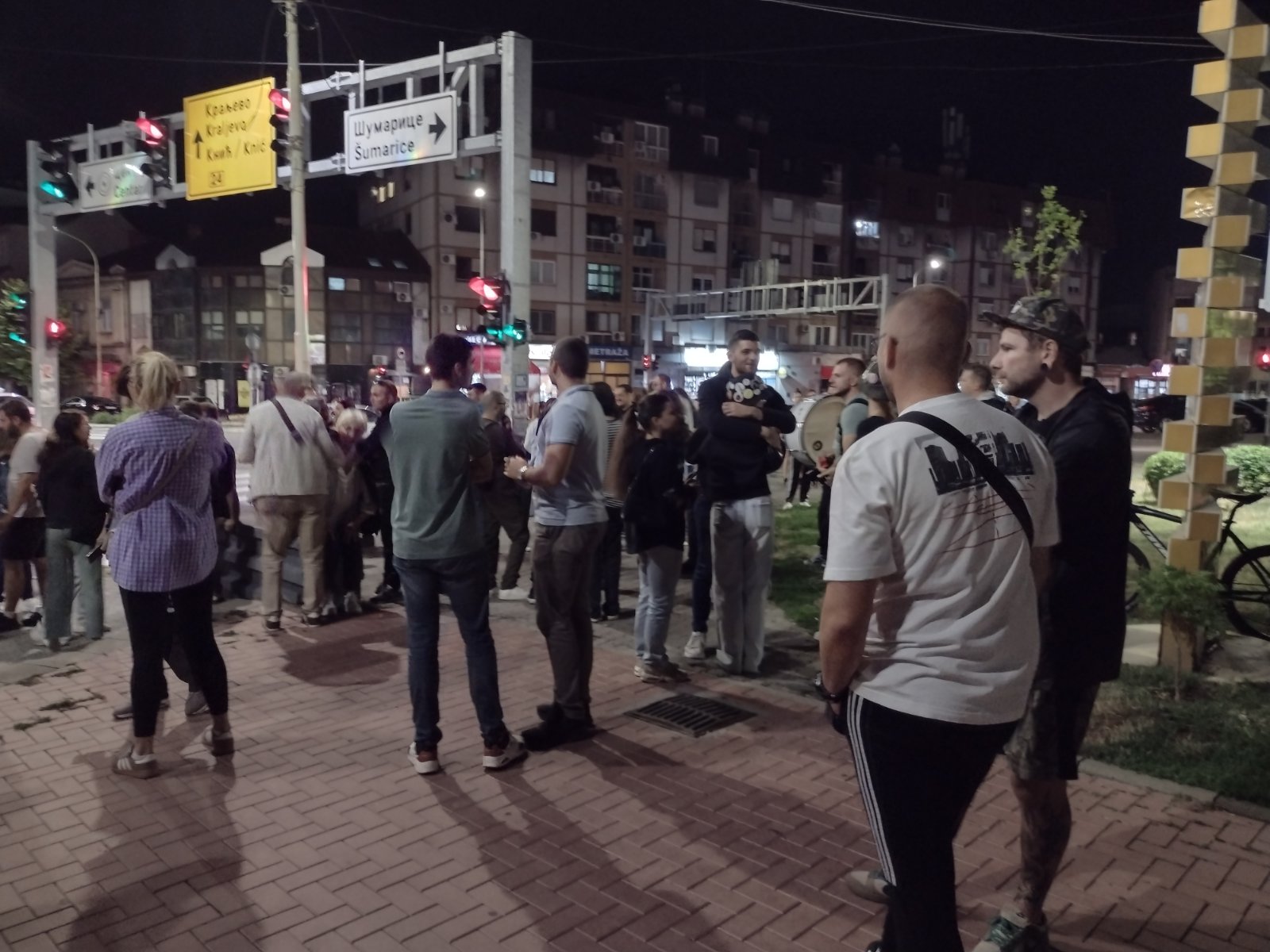 okupljanje, protest, Kragujevac