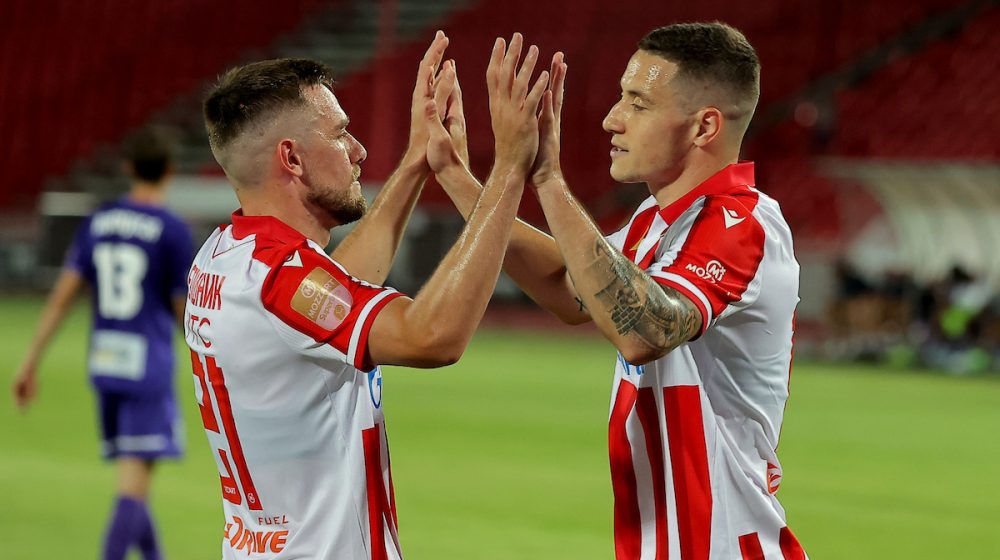 Timi Maks Elšnik i Bruno Duarte, FK Crvena zvezda