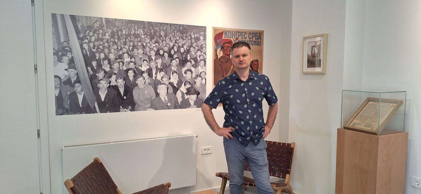 Srbi povratnici u Hrvatskoj: Ovo je naš dom 6 Milan Radanović radi kao istoričar u Arhiva Srba u Hrvatskoj