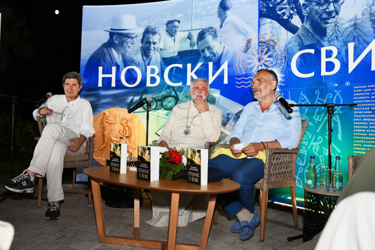 O ljubavi i neprestanim traganjem za istinom: Mnogobrojna publika na promociji knjige vladike Grigorija u Kući nobelovca Ive Andrića 2