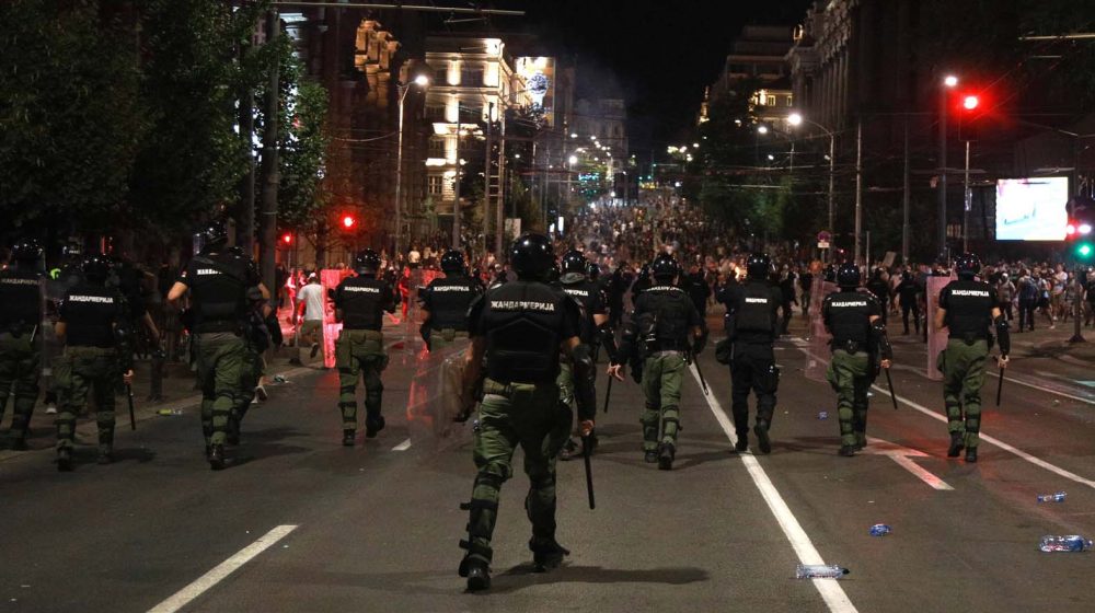 Uhapšene još dve osobe zbog napada na prostorije SNS-a u Cvijićevoj 1