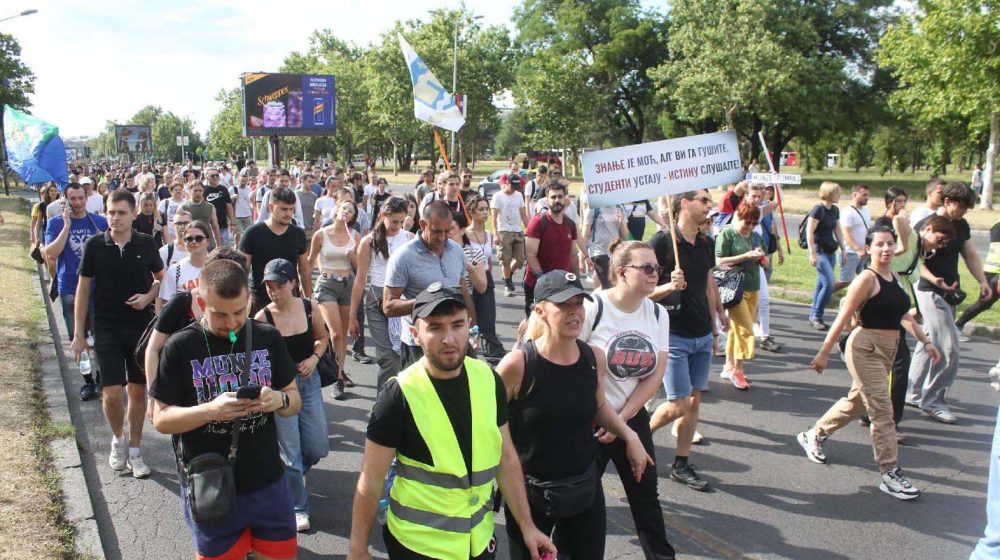 Studenti u blokadi: Napadi na građane neće biti tolerisani, Srbijo - probudi se 10