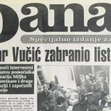 Kako je Vučić zabranio list Danas 5