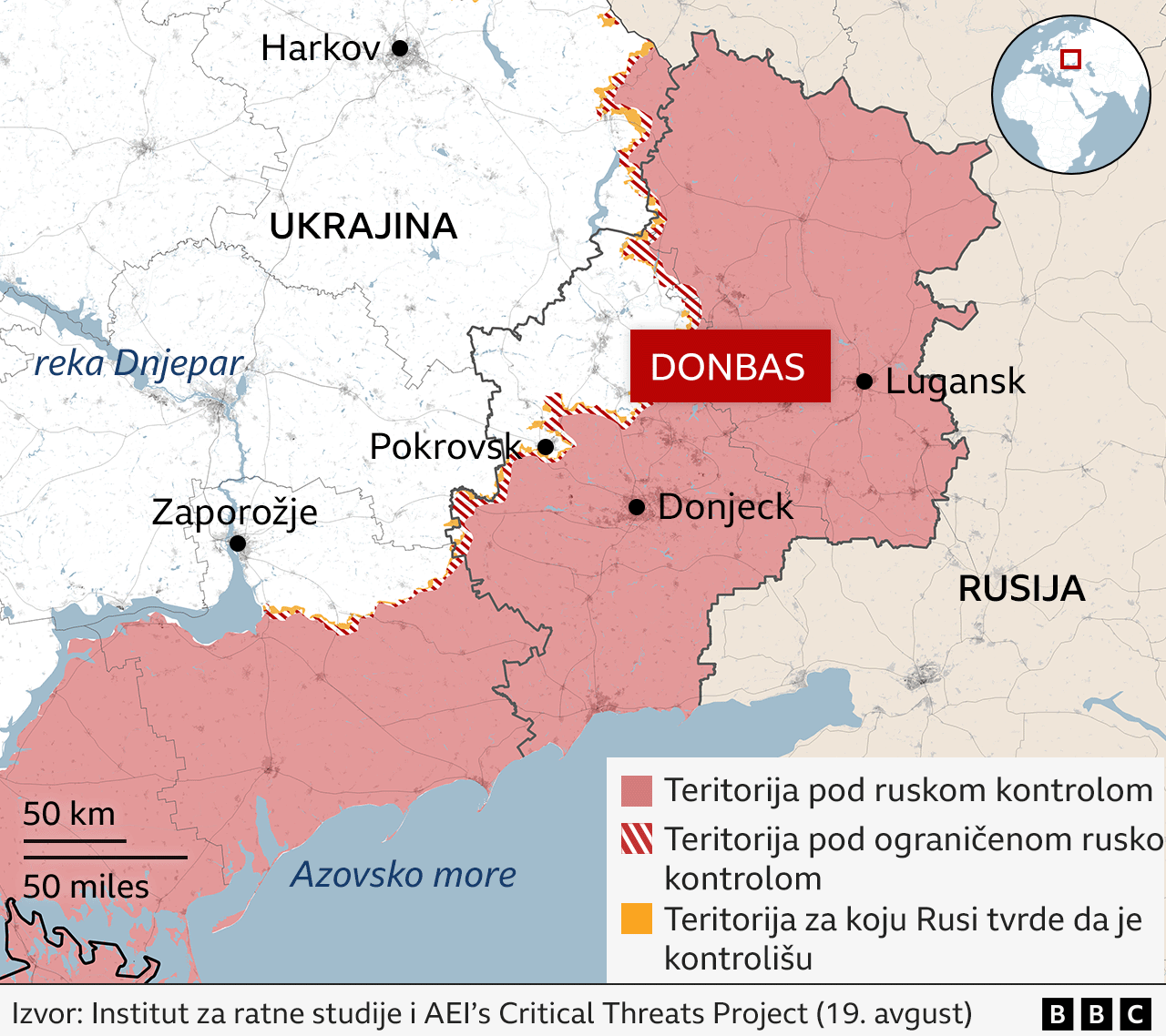 Ruska vojska prodrla u ključni region Dnjepropetrovsk 4 donbas
