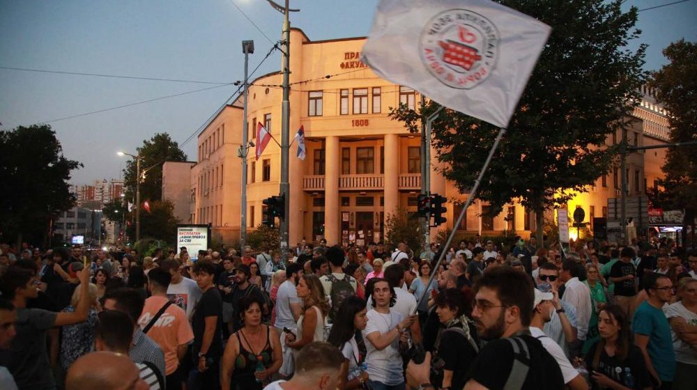 Studenti Pravnog u blokadi: Predsednik ponovo krši Ustav 1