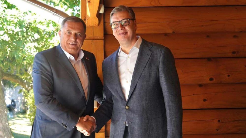 Milorad Dodik i Aleksandar Vučić