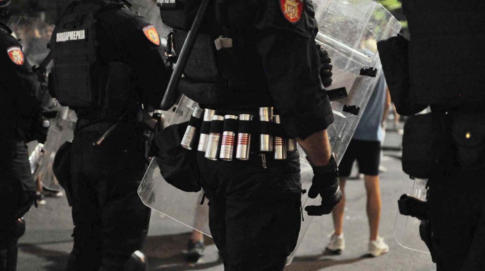 MUP se oglasio o upotrebi CN gasa 5. septembra u Novom Sadu 1