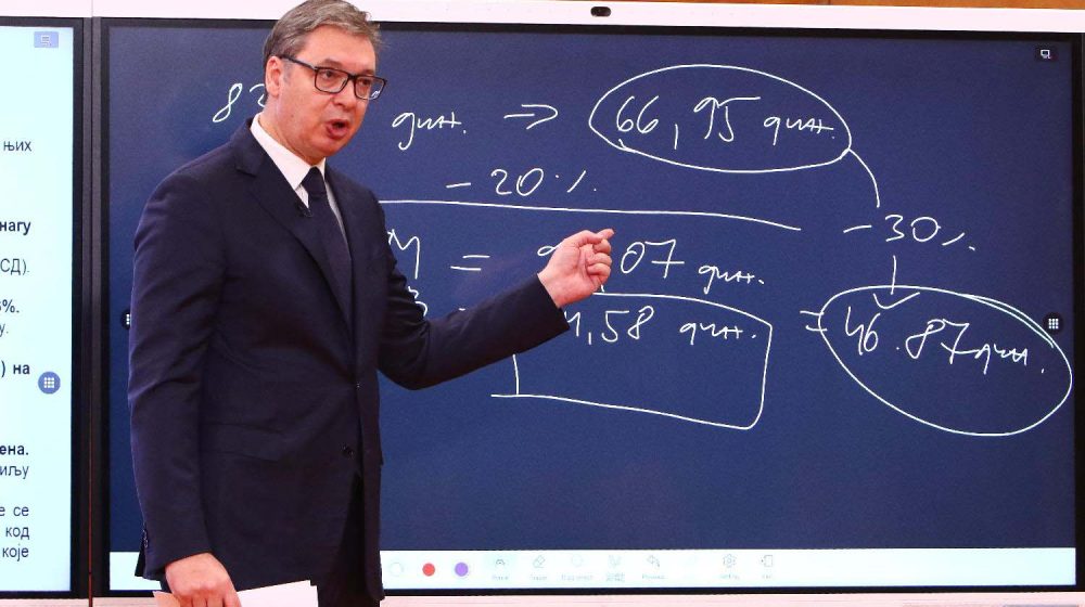 Index.hr: Vučić rekao „potrošačke kredite ćemo spustiti“, pa zaćutao i promenio temu 1