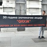 Omladina Novog DSS pokušala da preda protestno pismo ambasadi Hrvatske 1