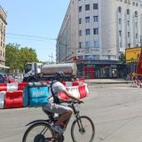 saobraćaj / radovi Terazije Beograd