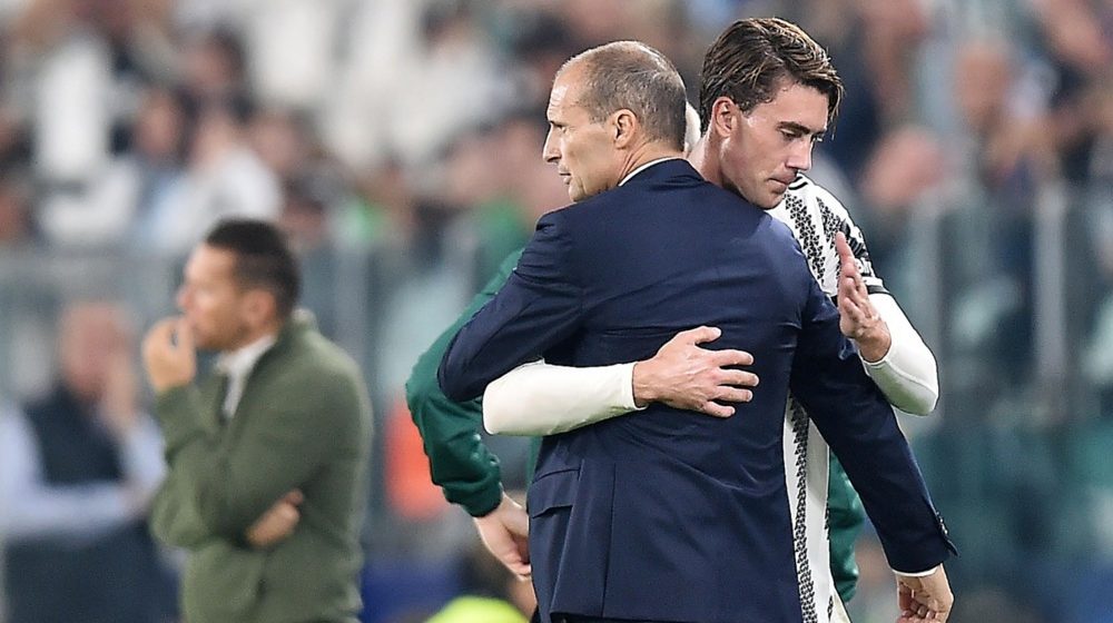 Dušan Vlahović i Masimilijano Alegri