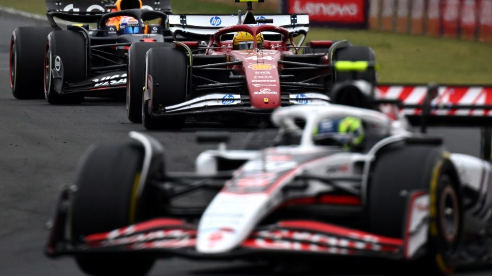 Luis Hamilton na Hungaroringu