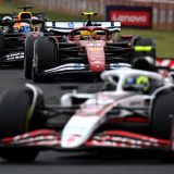 Luis Hamilton na Hungaroringu