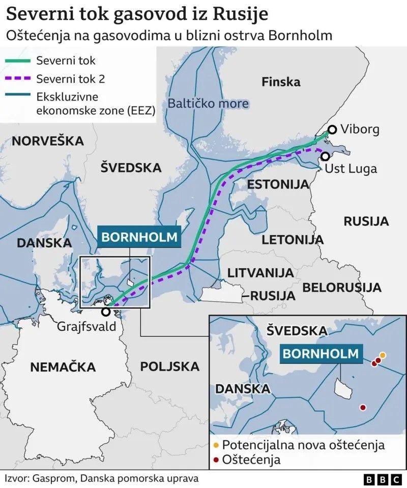 Ukrajinac uhapšen u Italiji zbog dizanja u vazduh gasovoda Severni tok 2 oštećenje gasovoda severni tok