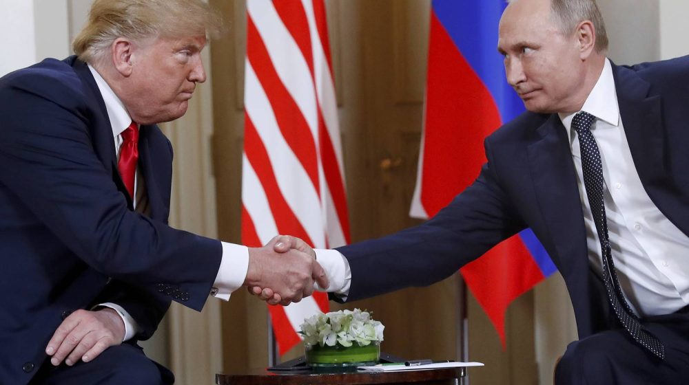 Donald Tramp i Vladimir Putin
