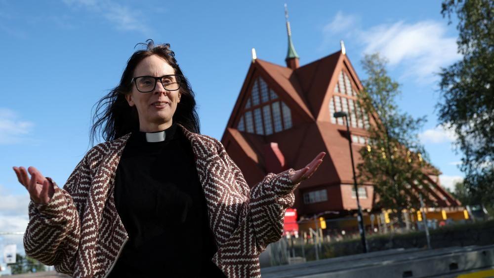 Crkva napušta mesto gde zaista pripada, kaže vikarka Lena Tjernberg