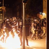 U fotografijama: Protest u Valjevu okončan neredima 5