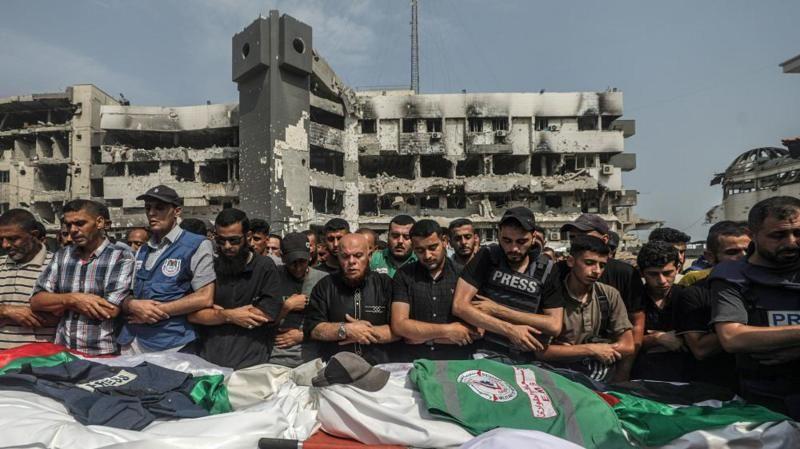 Sahranjeni novinari Al Džazire koji su ubijeni u Gazi 1 Gaza