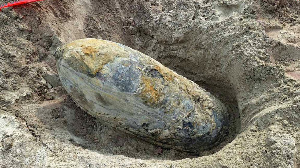 Avio-bomba od 500 kilograma pronađena na gradilištu "Beograda na vodi": MUP pozvao građane da prate ova uputstva (FOTO) 1