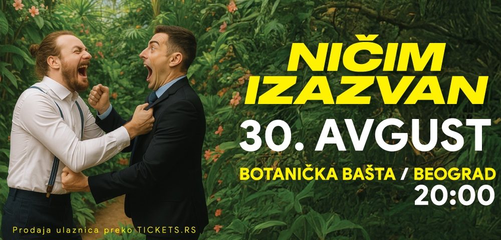 Koncert benda Ničim izazvan u Botaničkoj bašti: Za kraj raspusta i nove početke 1